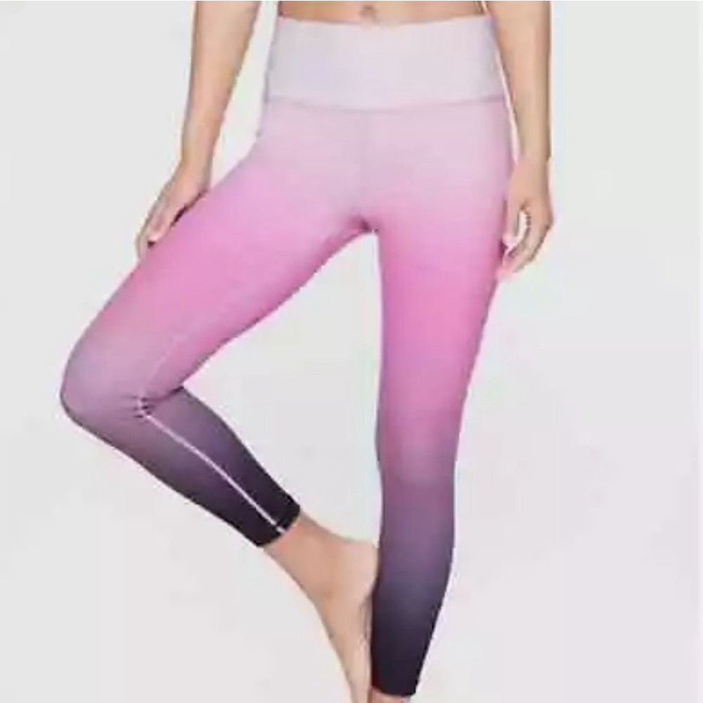 Athleta Ombre Spring Night 7/8 Leggings Elation
